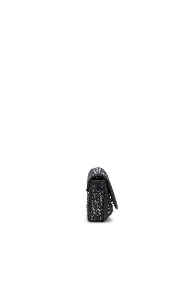 Play-Mini crossbody bag in crystal Lurex