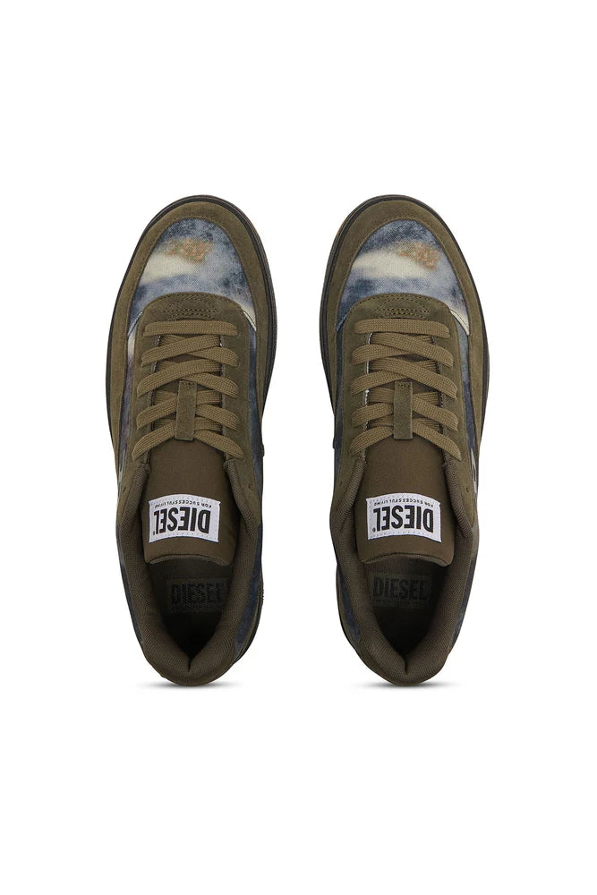 S-Tracker-D leather lace-up shoes