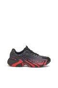 D-Vit-Sneakers in striped dégradé mesh