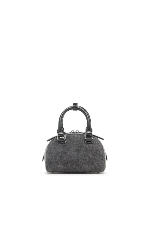 1DR Dome-Mini bowling bag in washed denim
