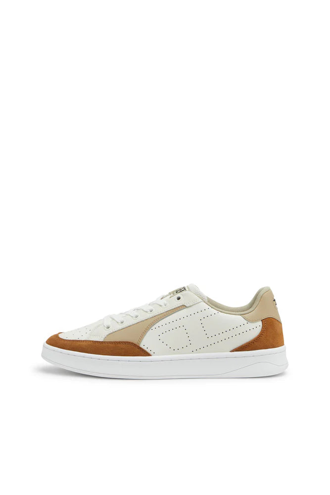 S-Dakota-Leather sneakers with perforated logo