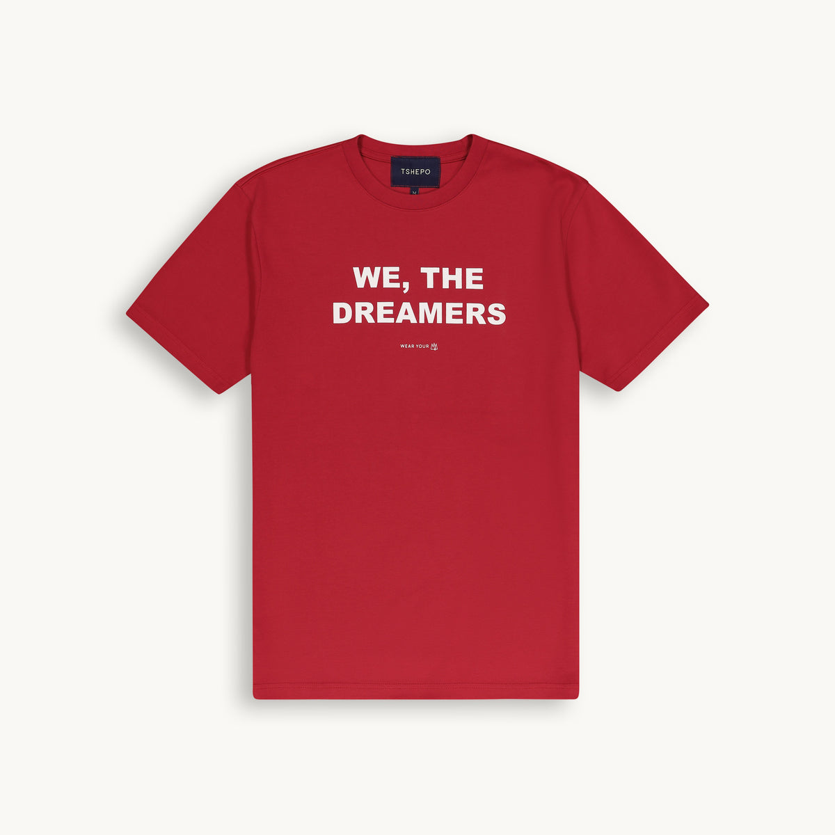 WE, THE DREAMERS RED T-SHIRT