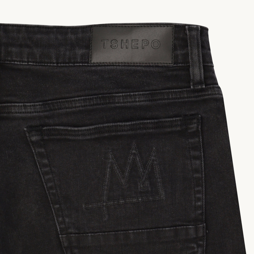 N1 VINTAGE BLACK JEANS