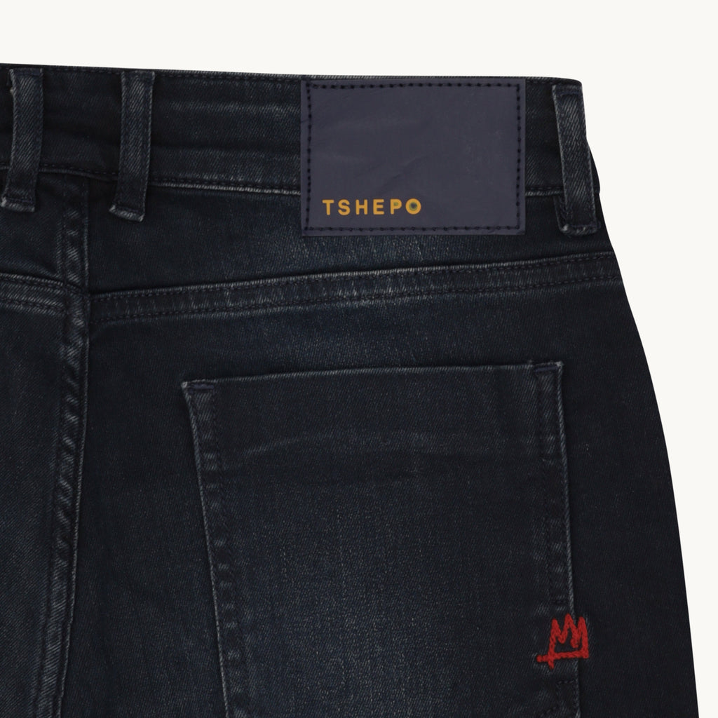WOMENS A1 BLUE BLACK JEANS