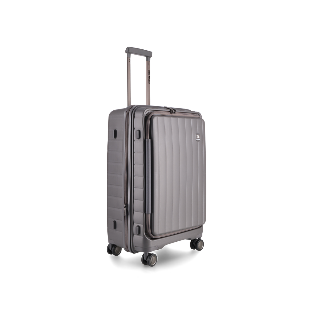 MANHATTAN SET GREY LUGGAGE - MEDIUM 64cm