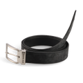 RYAN BLACK EMBOSSED REVERSIBLE BELT