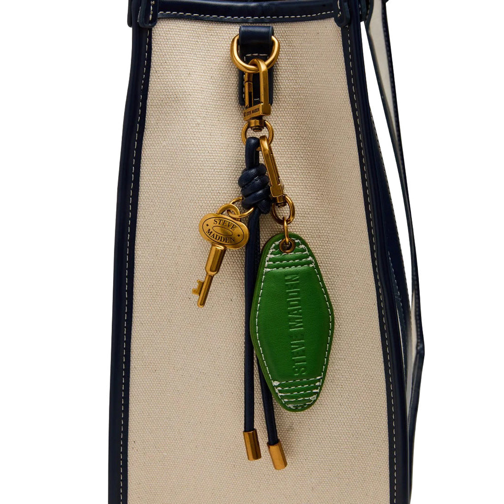 BWEBBER-LRG CANVAS NATURAL/NAVY