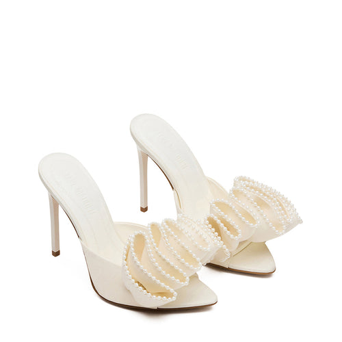 AFFINITY-PEARL IVORY SATIN
