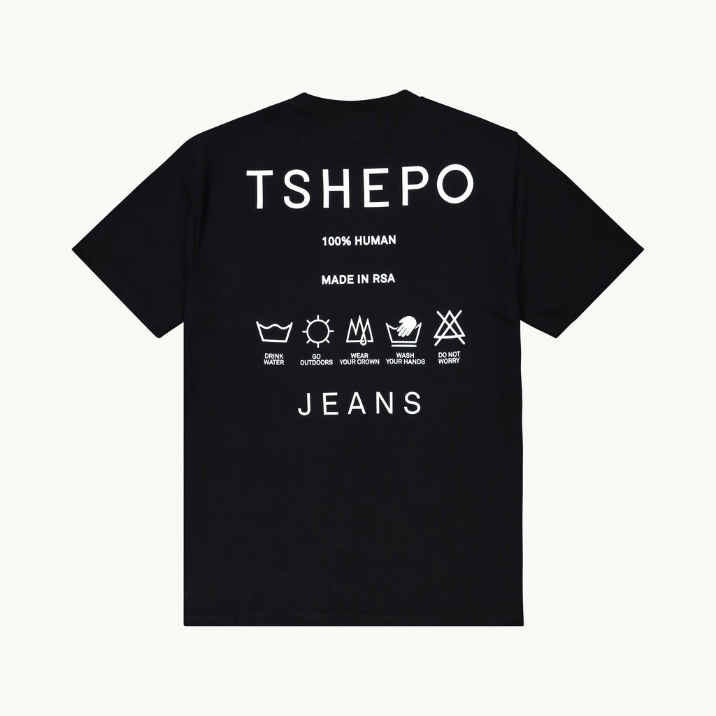 SELF CARE T-SHIRT, BLACK