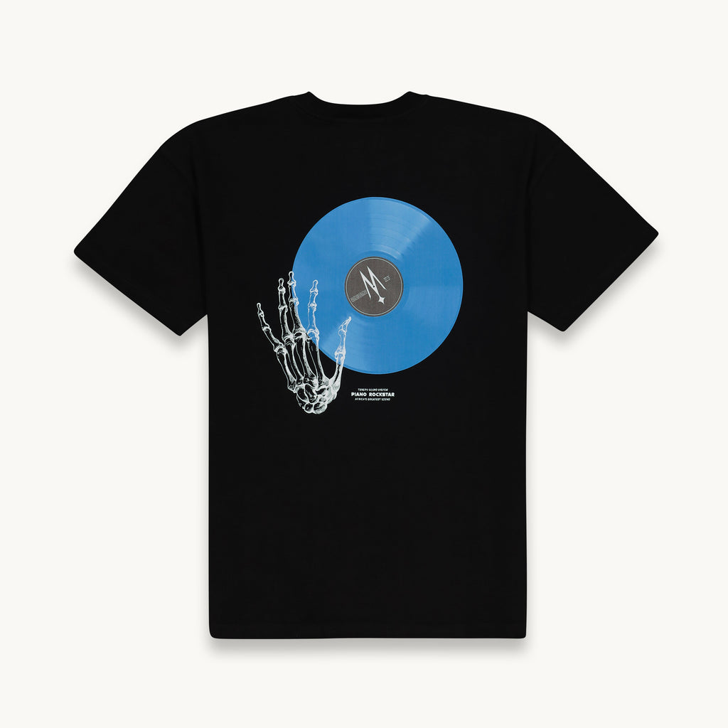 OVI VINYL T-SHIRT BLACK