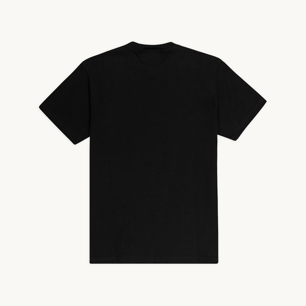 WORDMARK T-SHIRT, BLACK ON BLACK
