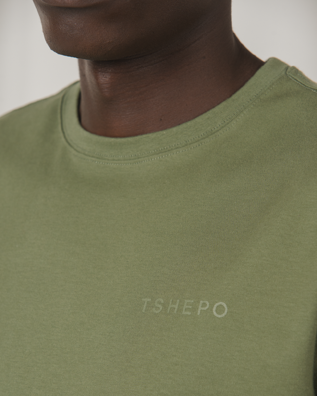WORDMARK T-SHIRT, OLIVE