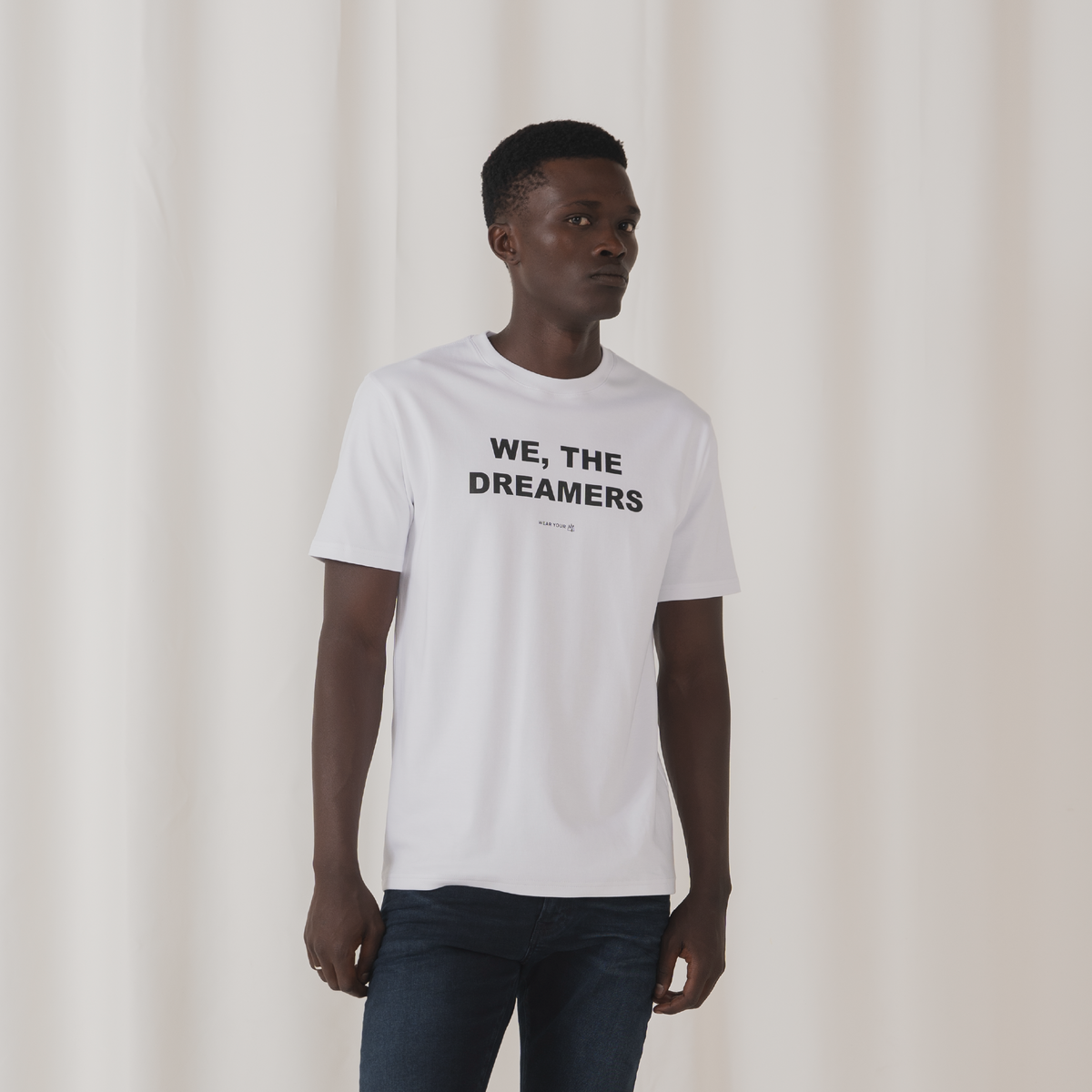 WE, THE DREAMERS WHITE T-SHIRT