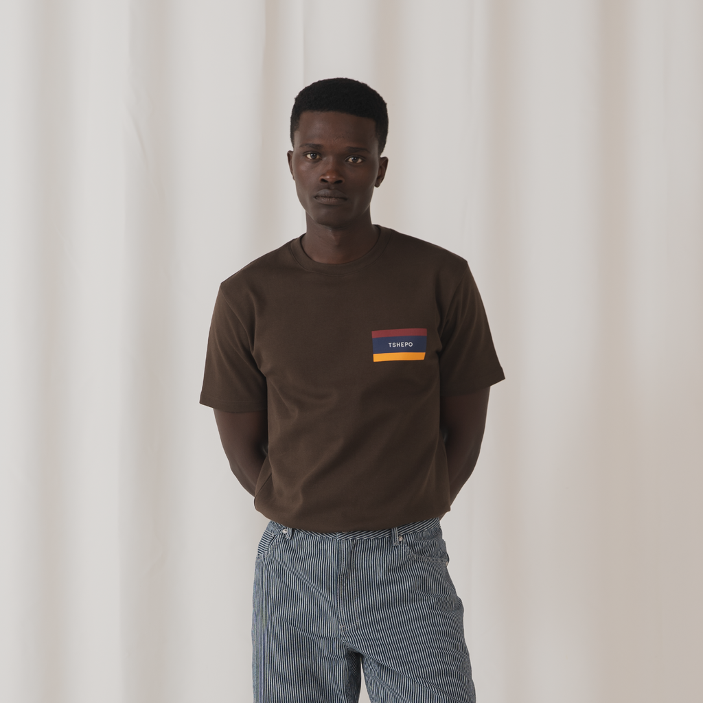 TSHEPO FLAGSHIP ESPRESSO T-SHIRT
