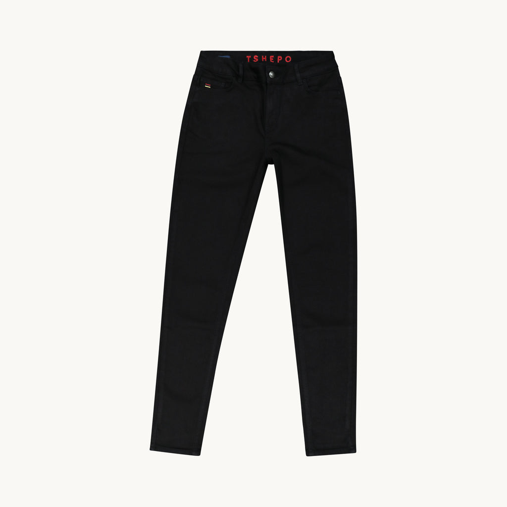 WOMENS A1 BLACK JEANS