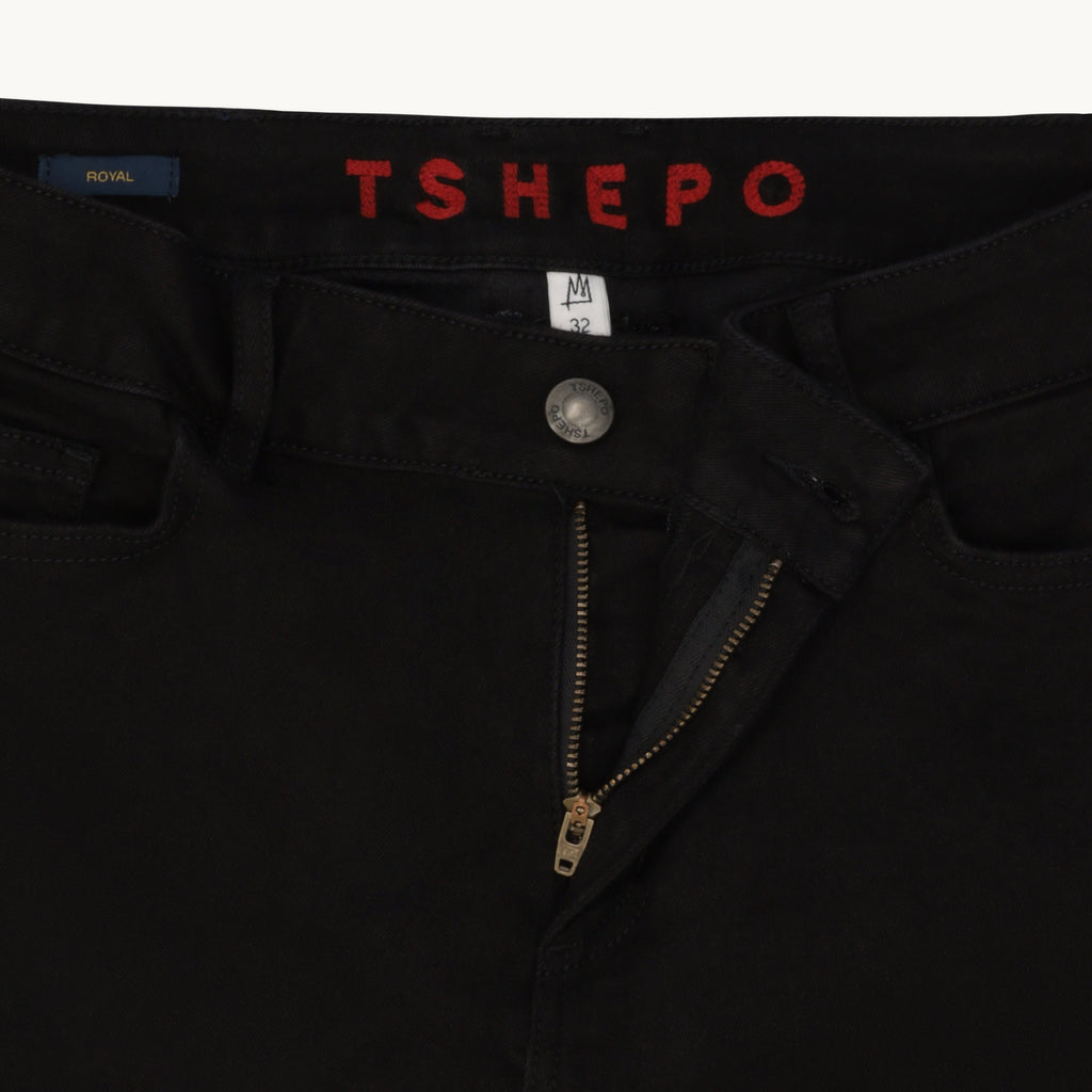 WOMENS A1 BLACK JEANS