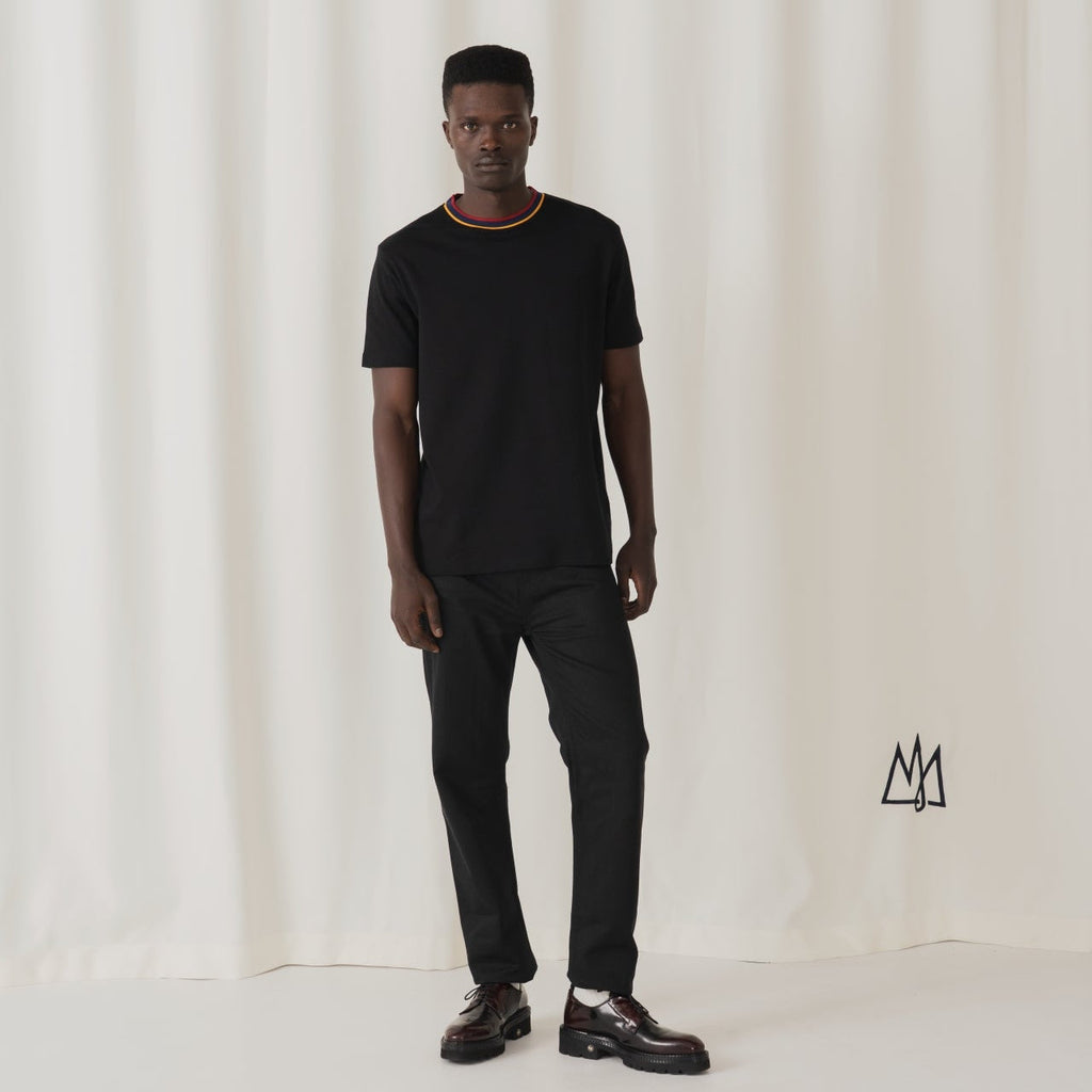 FLAG RIB NECKLINE