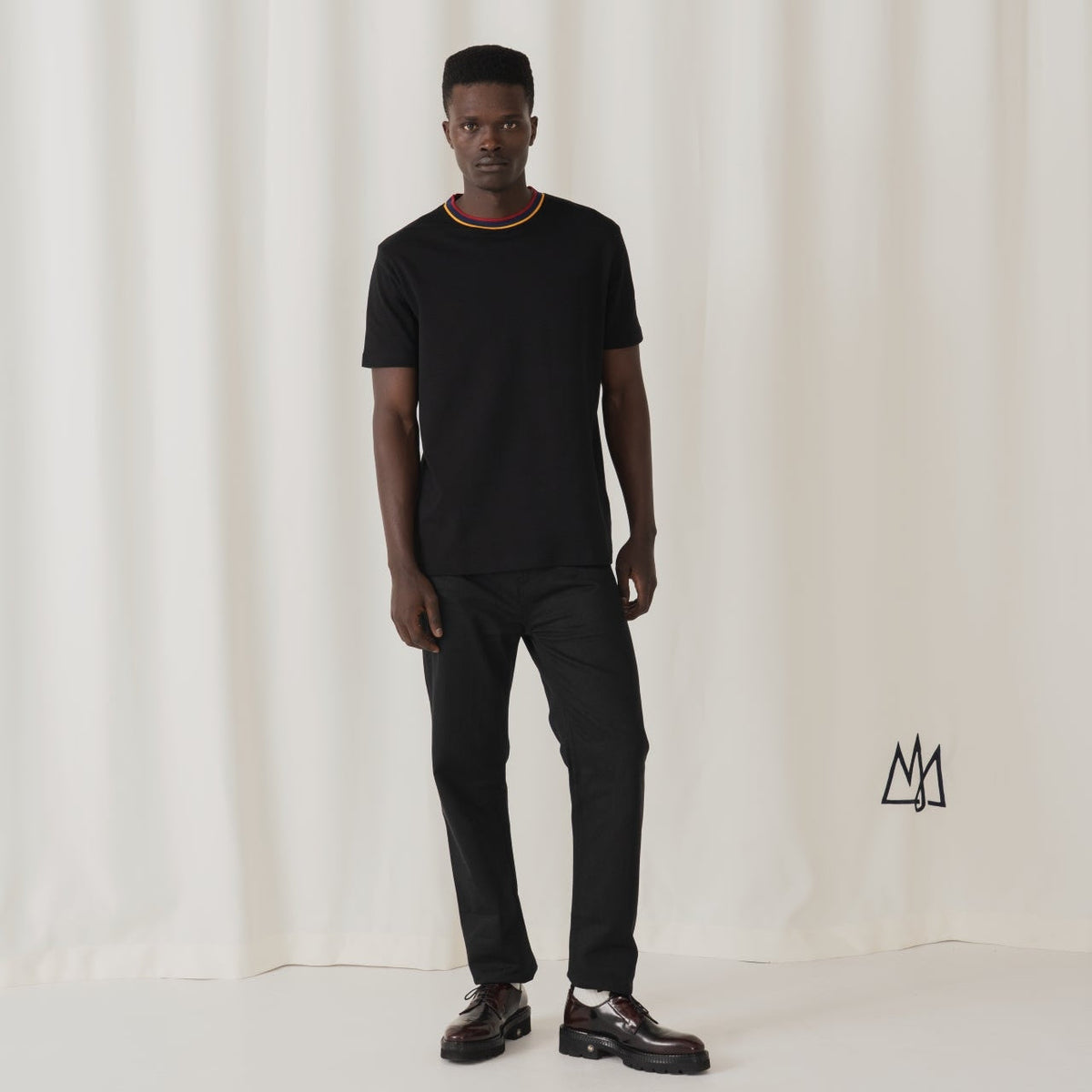 FLAG RIB NECKLINE