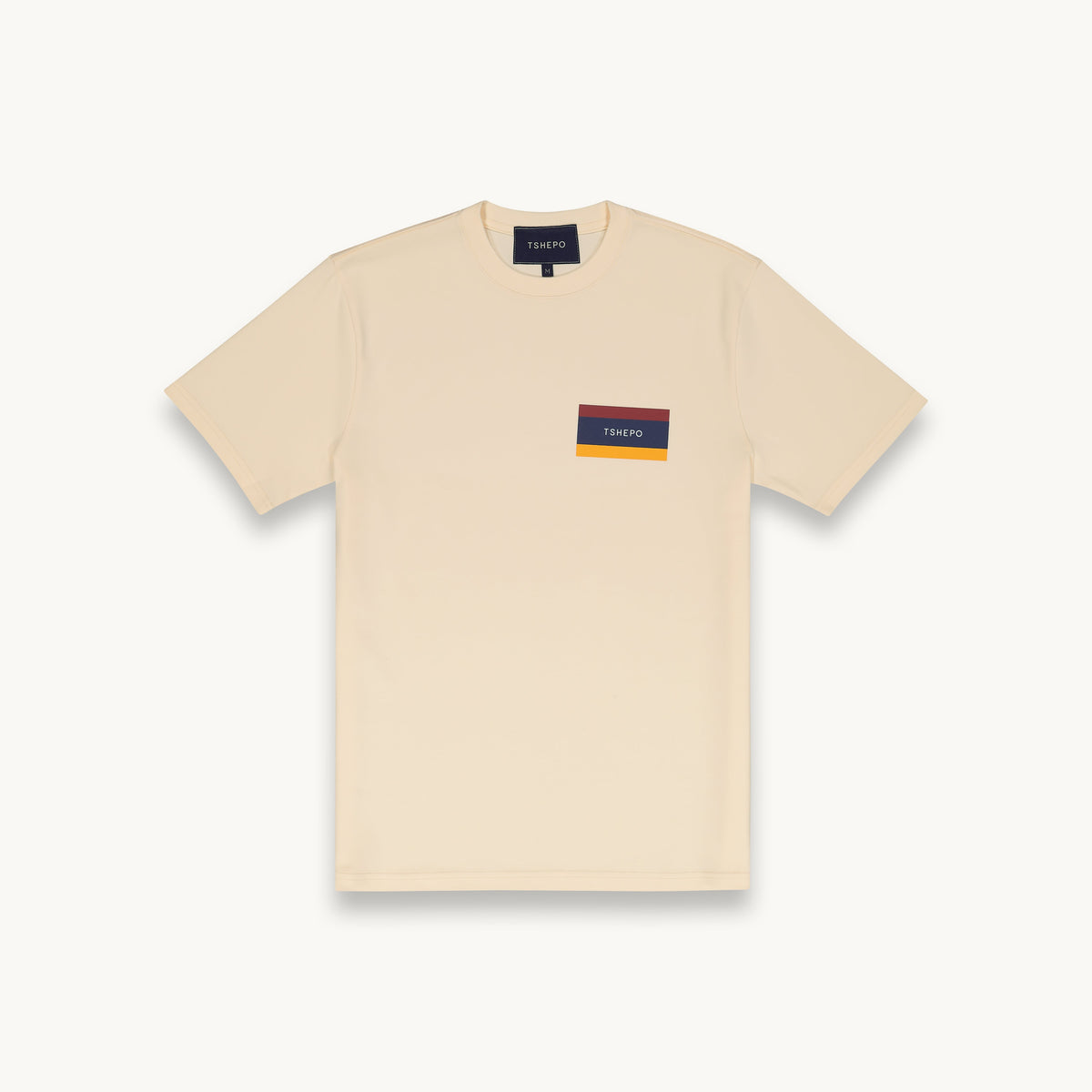 TSHEPO FLAGSHIP IVORY T-SHIRT