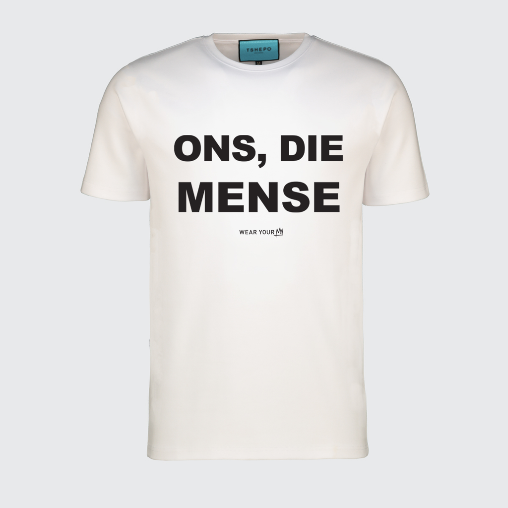 ONS, DIE MENSE T-SHIRT, WHITE