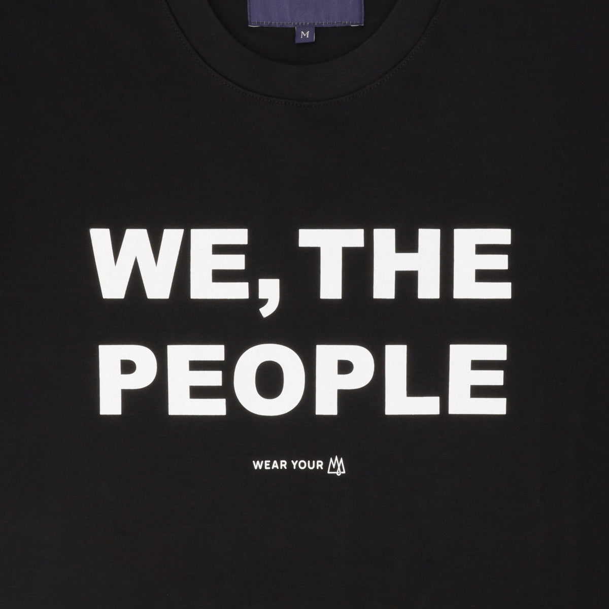WE THE PEOPLE T-SHIRT, BLACK