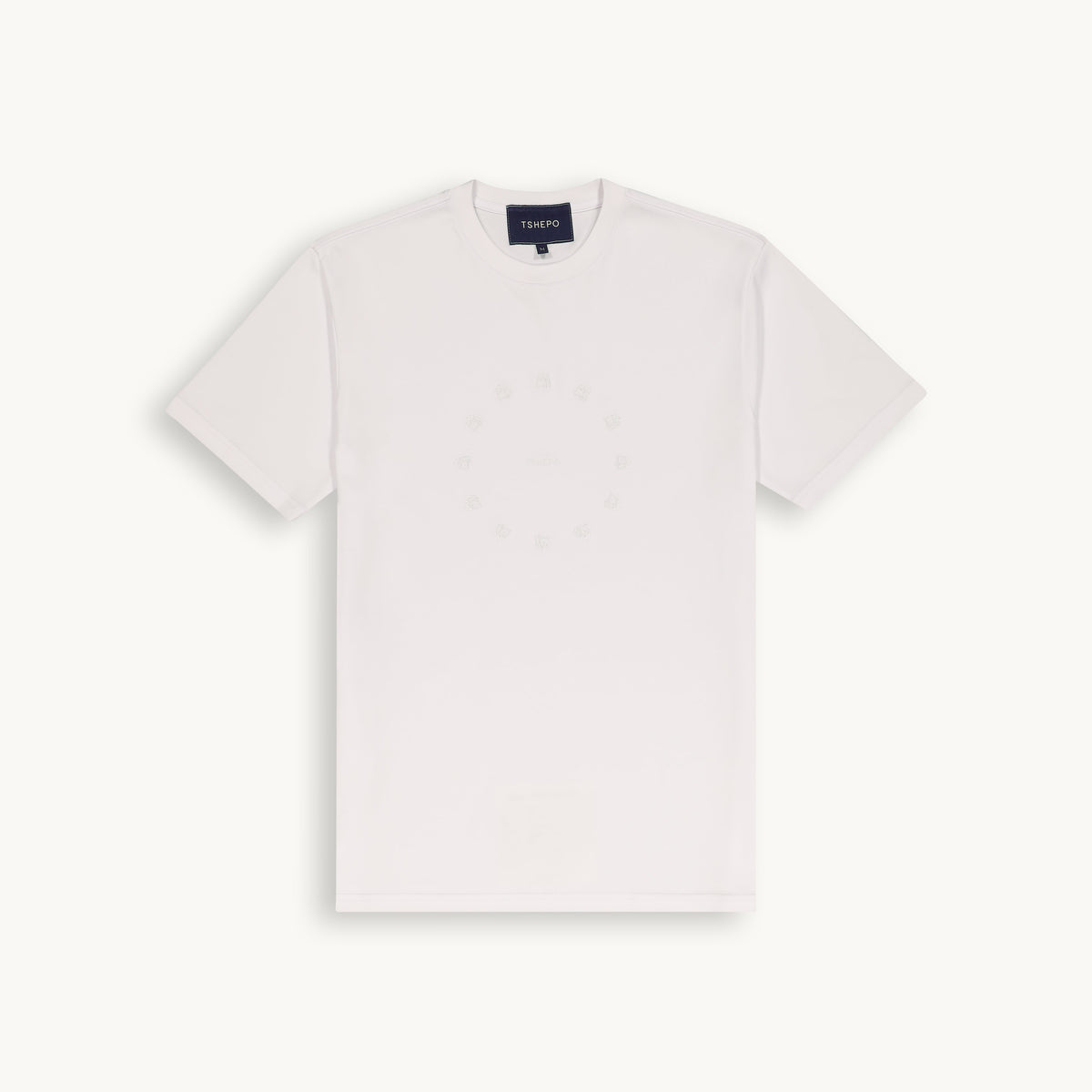 CROWN ROTATION WHITE T-SHIRT