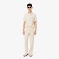 Trim Accent Piqué Sweatpants
