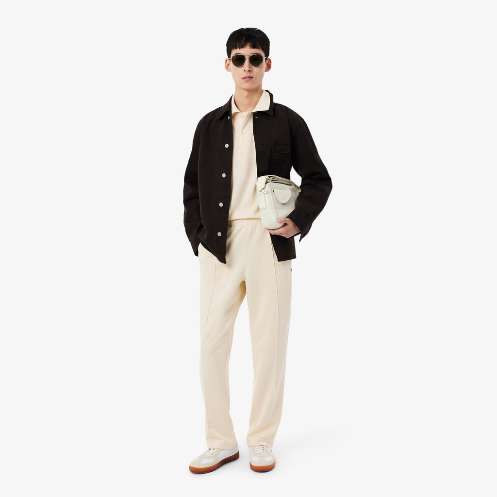 Trim Accent Piqué Sweatpants