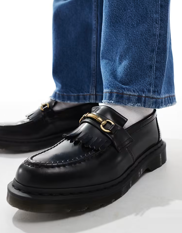 DR. MARTENS ADRIAN SNAFFLE BLACK SMOOTH
