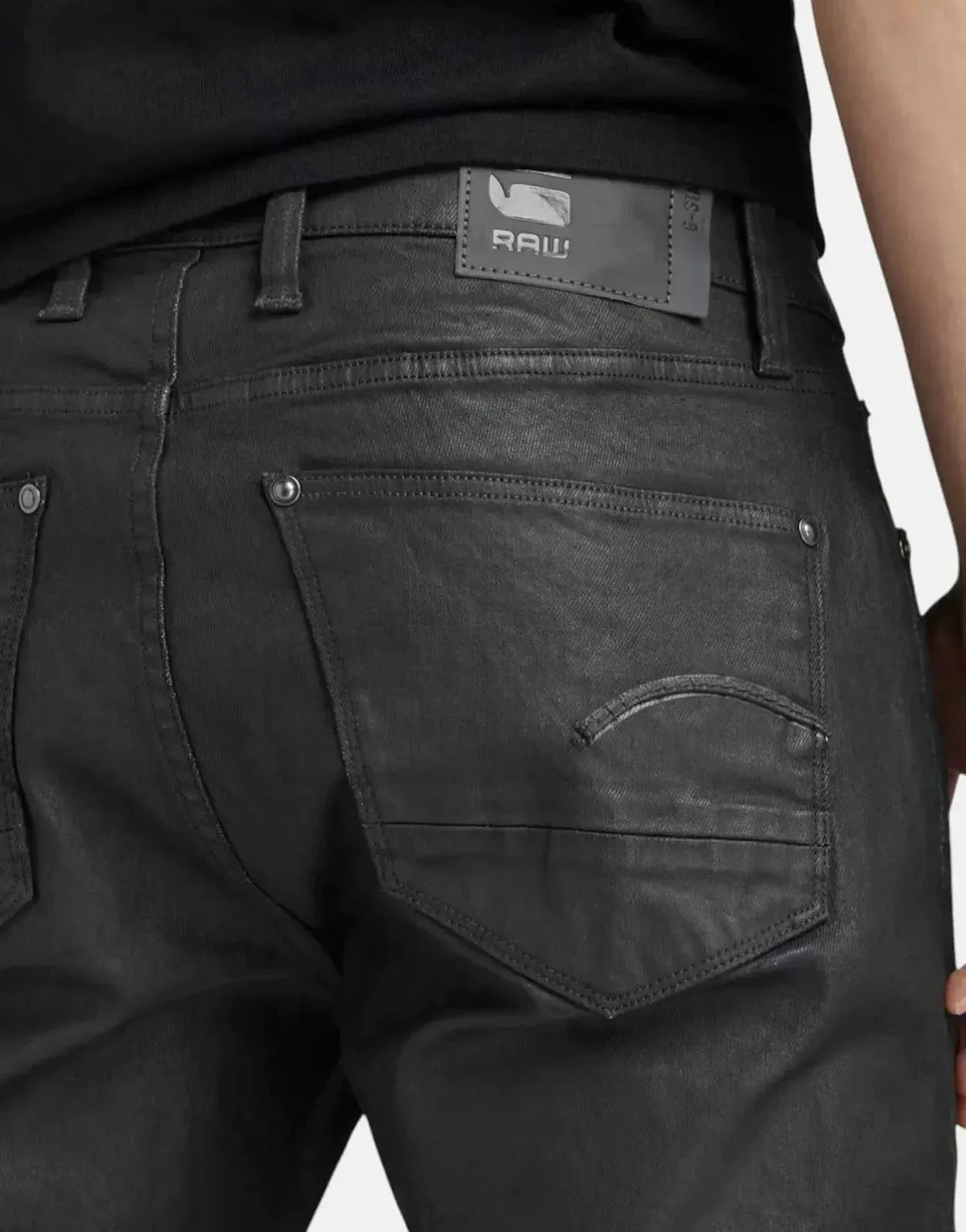 G-Star RAW Revend 3D Dark Wax coated Jeans
