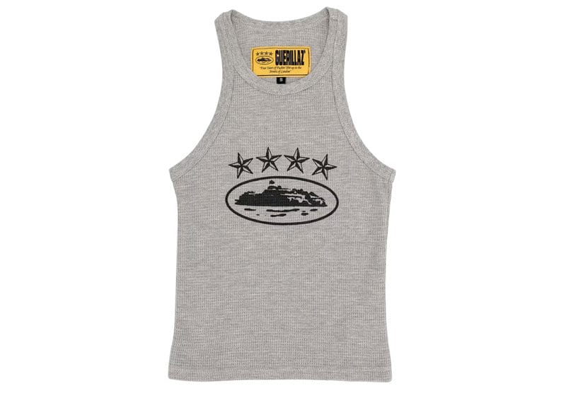 Corteiz 4Starz Alcatraz Tank Top Grey (Women's)