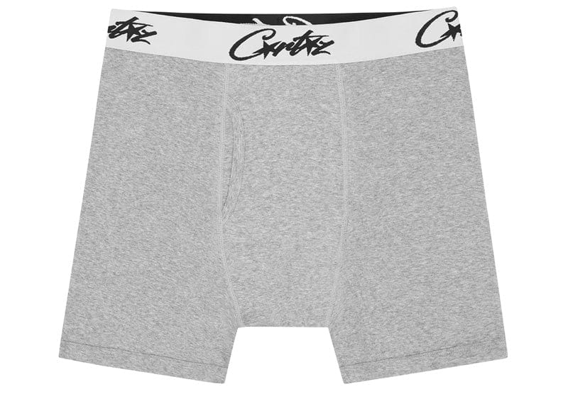 Corteiz Allstarz Boxers (3 Pack) Grey