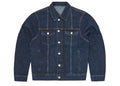 Corteiz C-Star Stitch-Down Denim Jacket Dark Wash