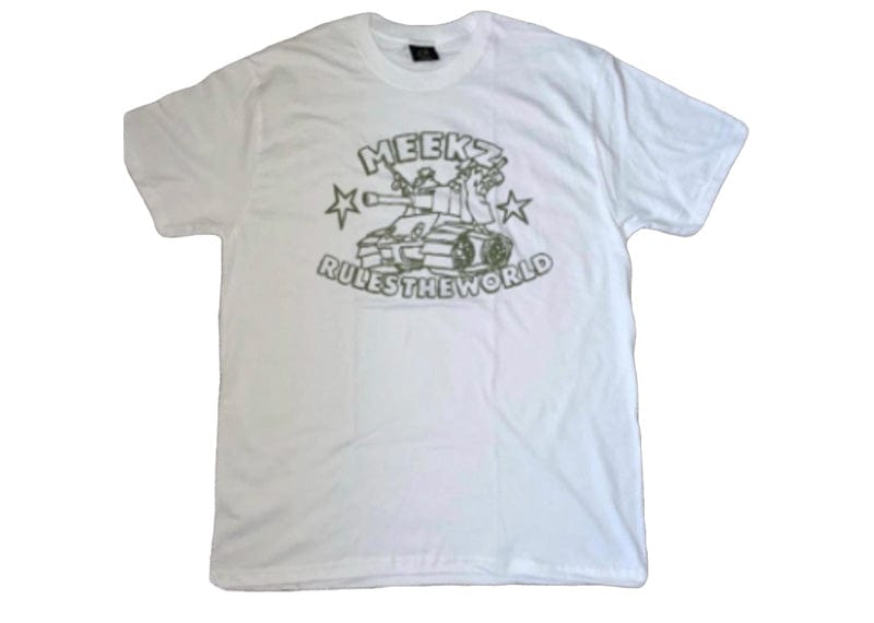Corteiz x Meekz Tee White
