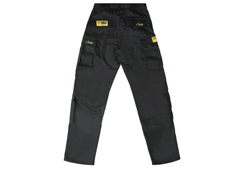 Corteiz Yella Guerillaz Cargos Black/Yellow