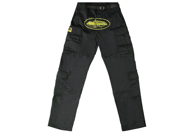 Corteiz Yella Guerillaz Cargos Black/Yellow