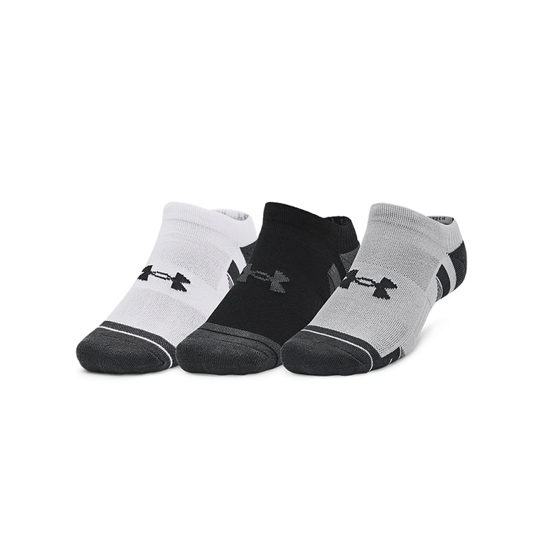Under Armour Performace Tech 3 Pack No Show Socks