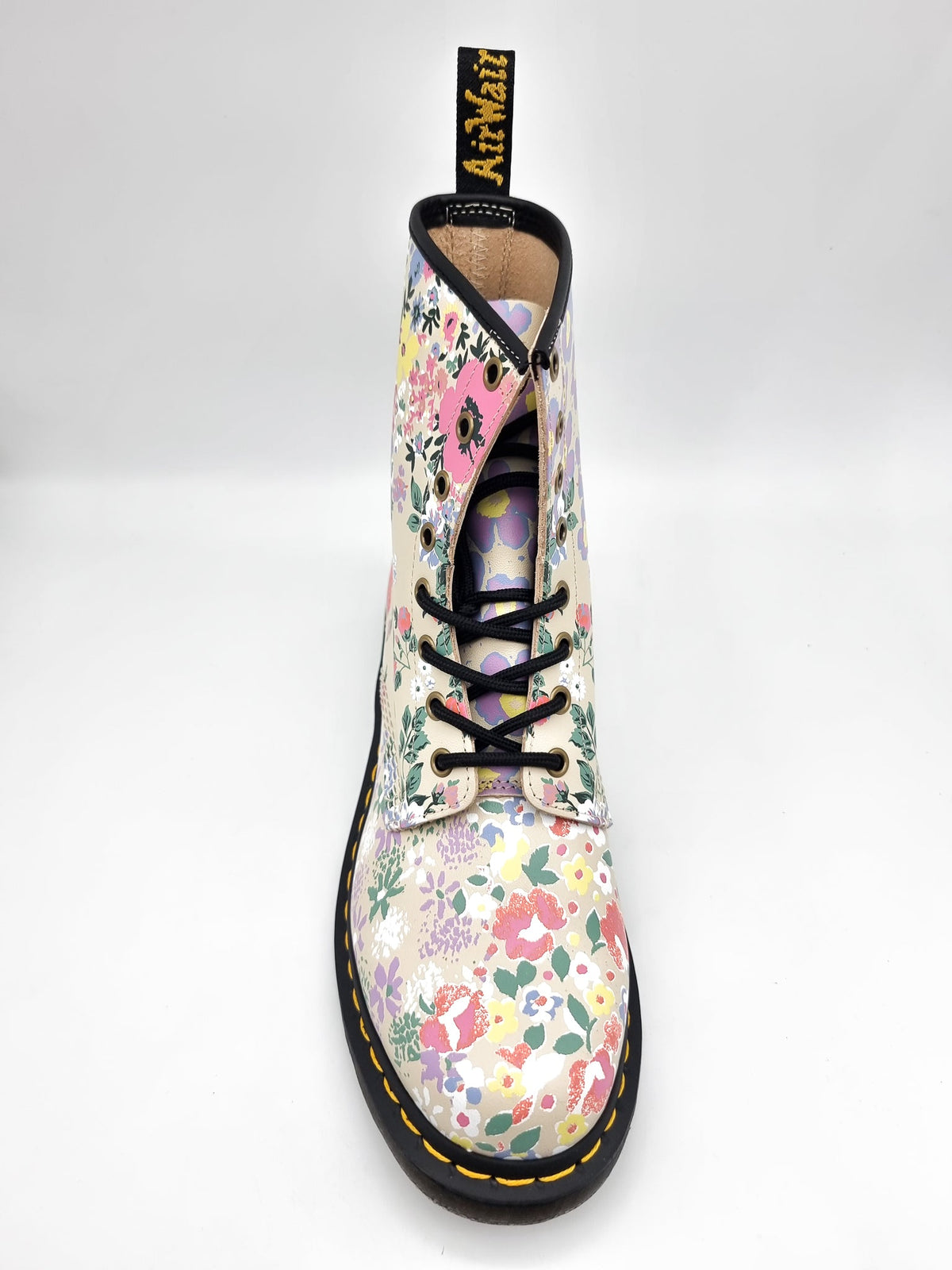 DR. MARTENS 1460 FLORAL MASH-UP CREAM