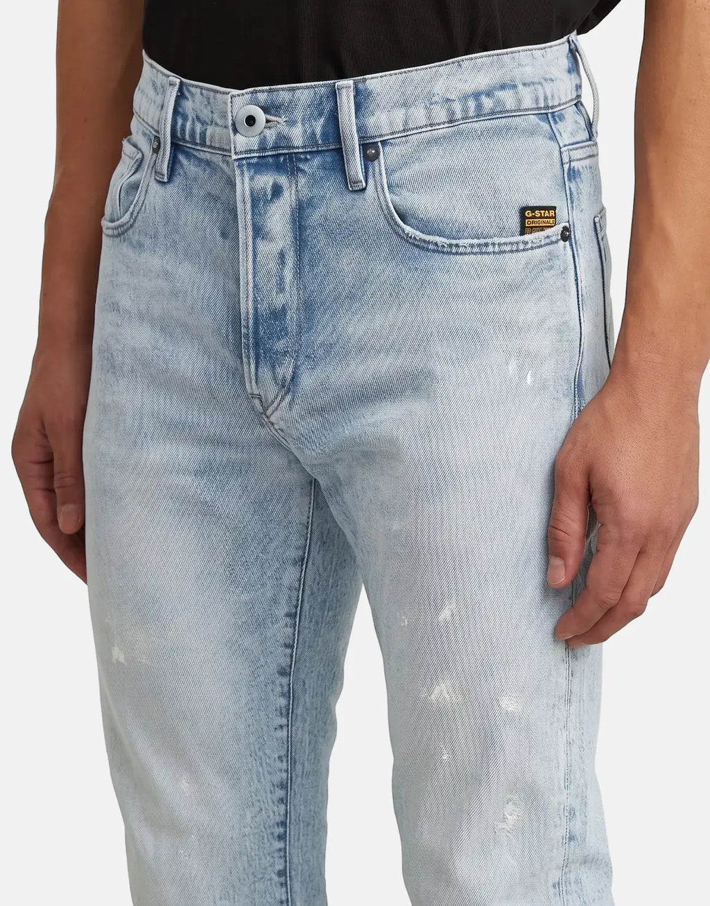 G-Star RAW 3301 Slim Sun Faded Paint Blue