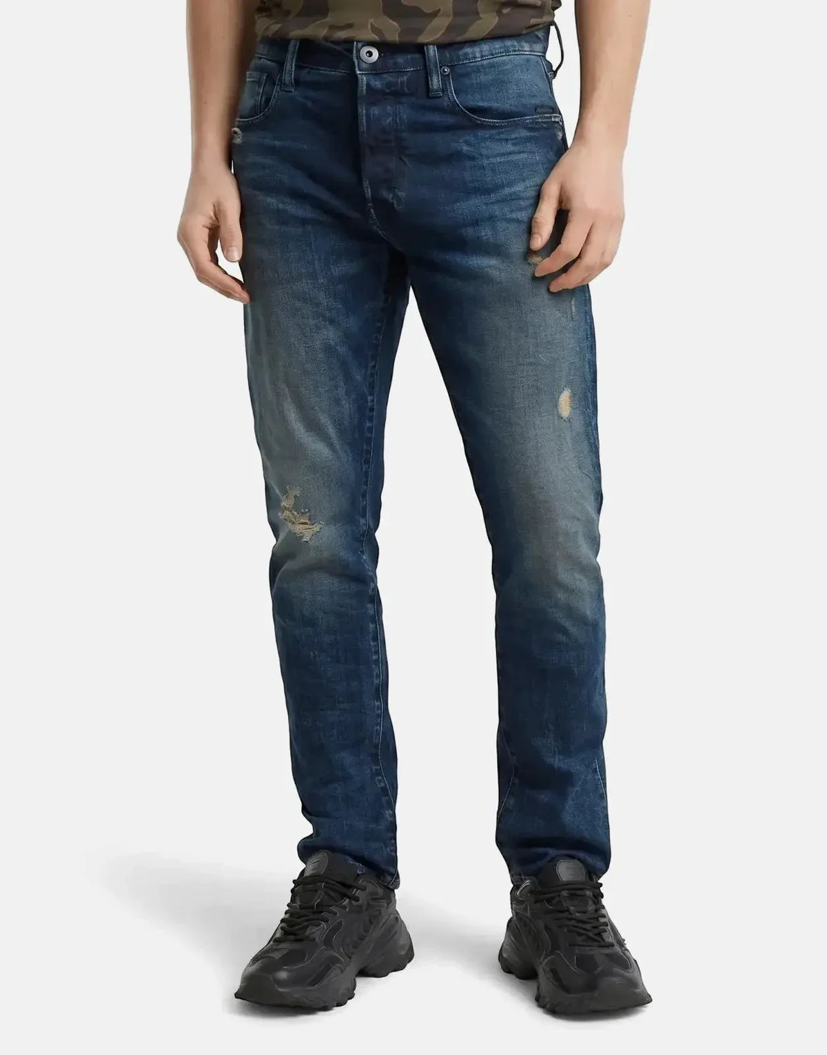 G-Star RAW 3301 Slim Worn In Mountain Jeans