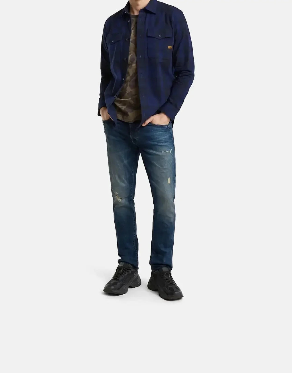 G-Star RAW 3301 Slim Worn In Mountain Jeans