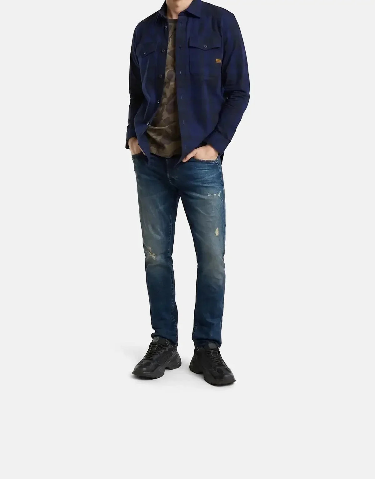 G-Star RAW 3301 Slim Worn In Mountain Jeans