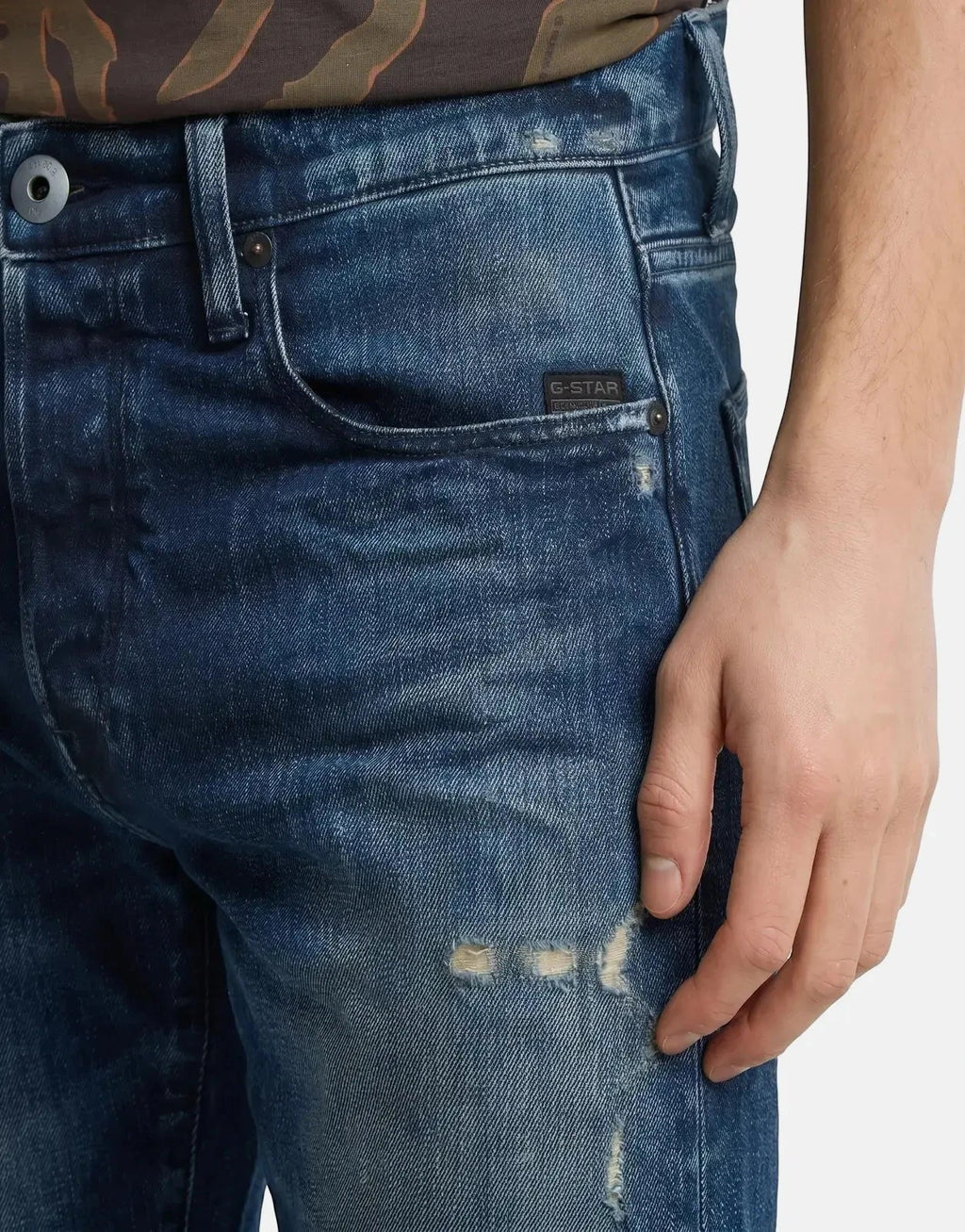 G-Star RAW 3301 Slim Worn In Mountain Jeans