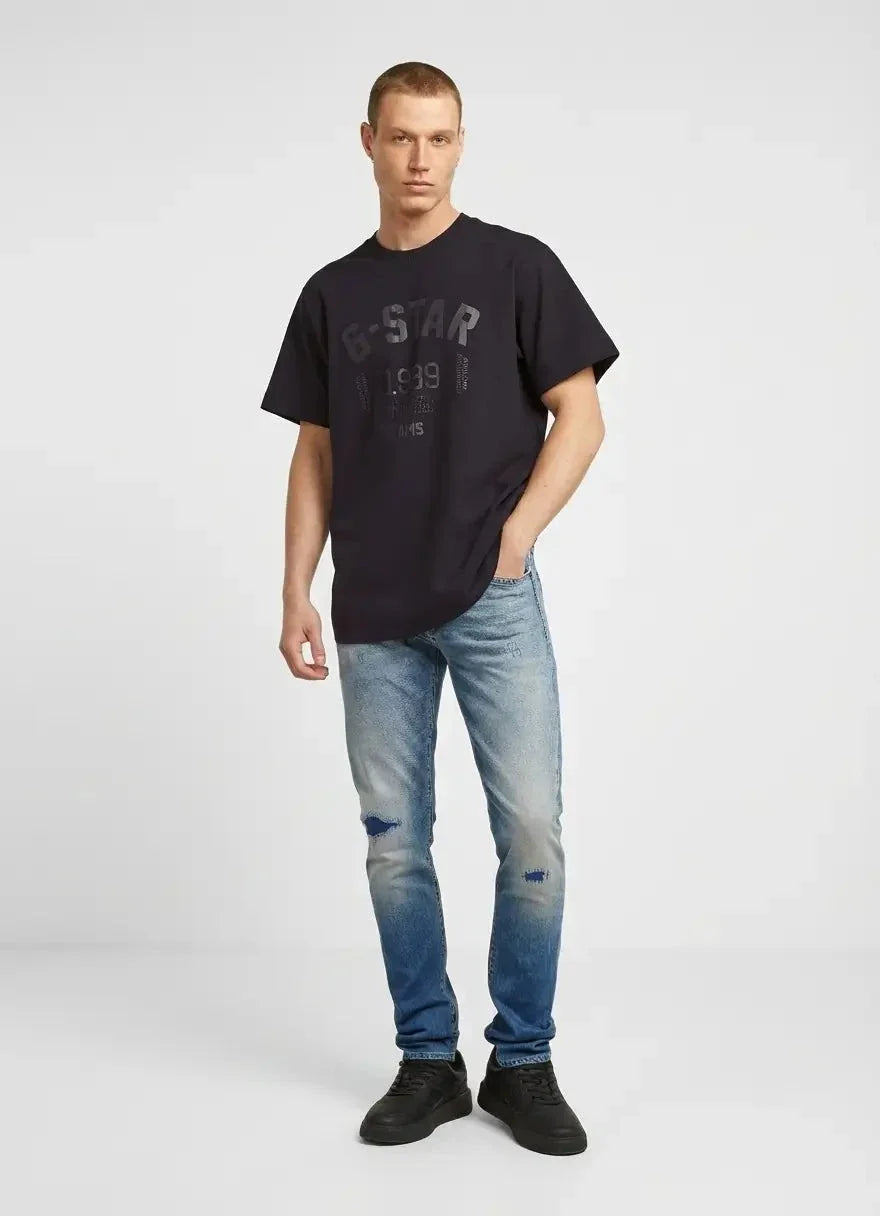 G-Star RAW 89 Back Loose Black Graphic T-Shirt