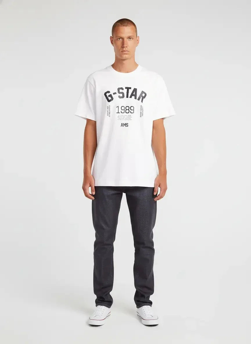 G-Star RAW 89 Back Loose White T-Shirt