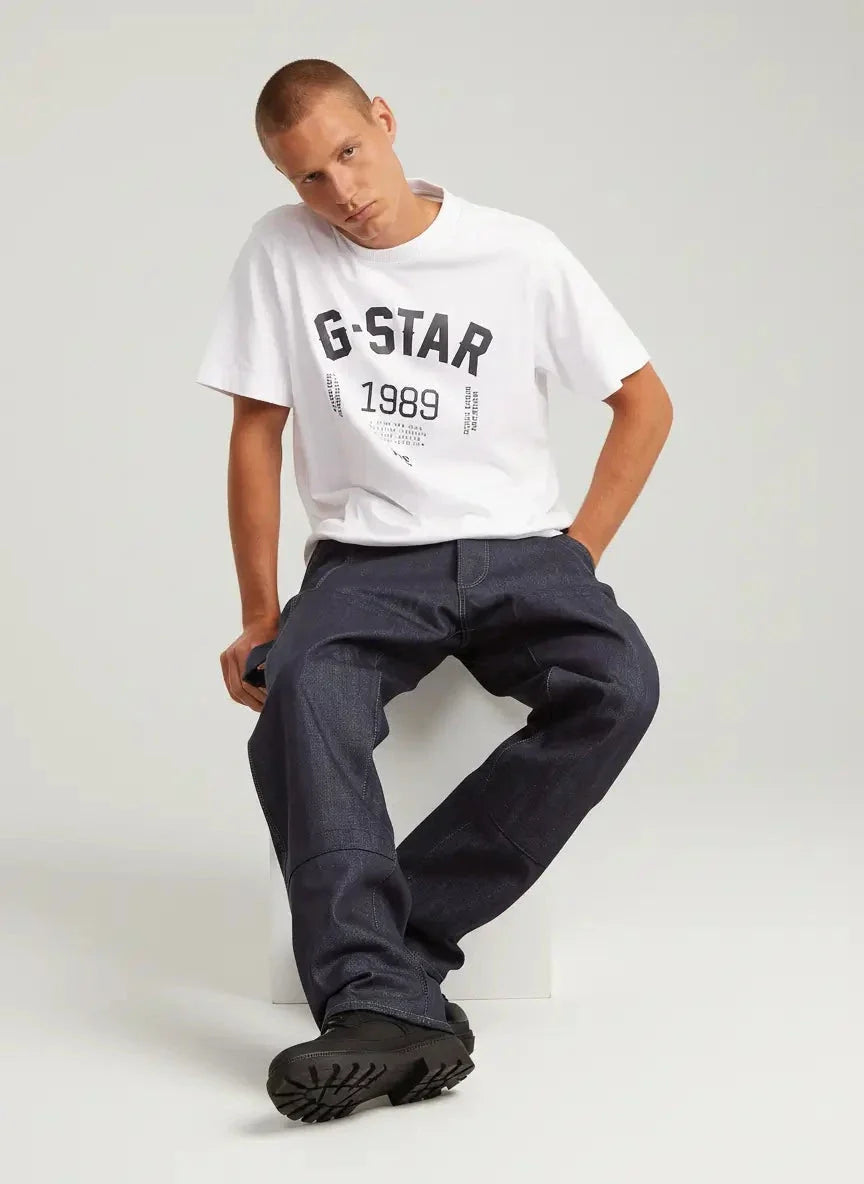 G-Star RAW 89 Back Loose White T-Shirt