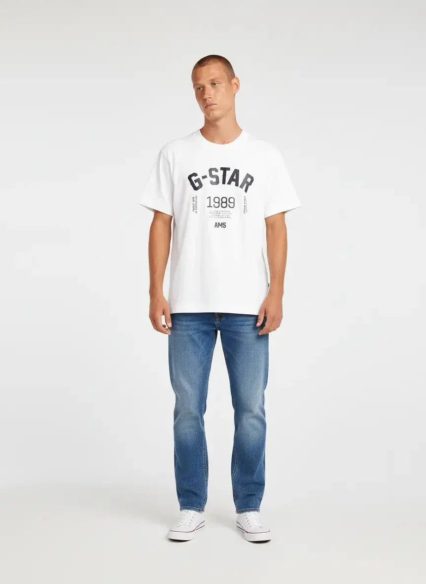 G-Star RAW 89 Back Loose White T-Shirt