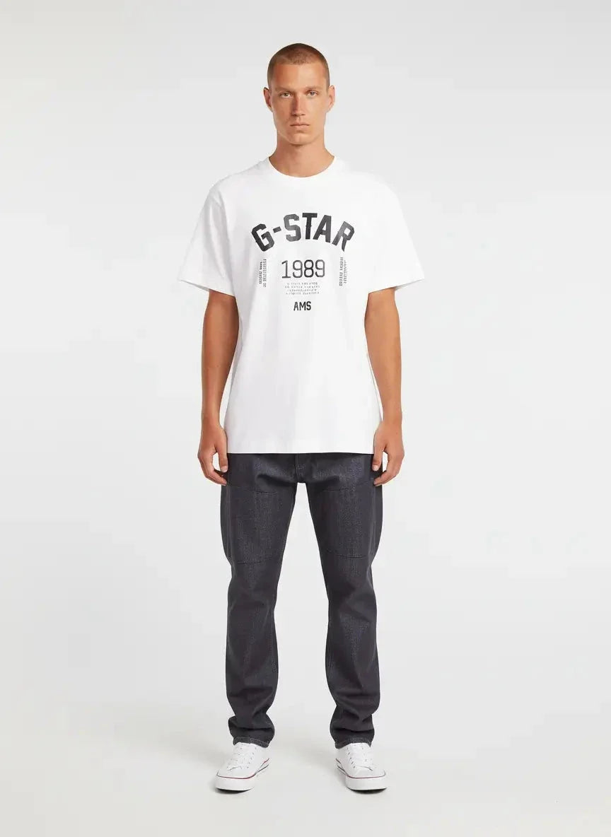G-Star RAW 89 Back Loose White T-Shirt