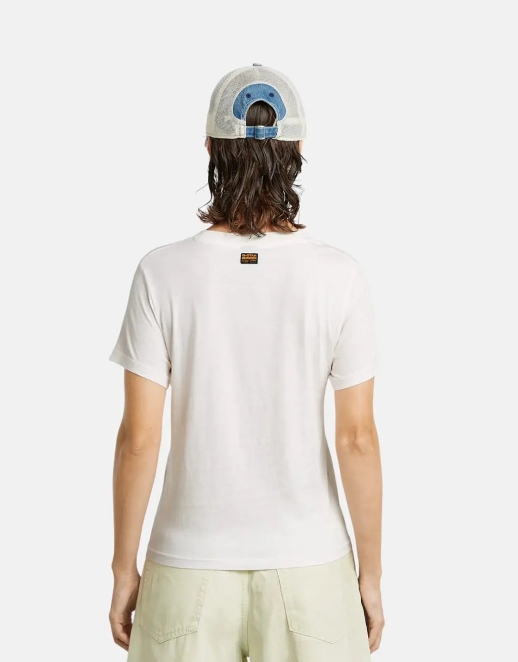 G-Star RAW Adjustable Slim T-Shirt White