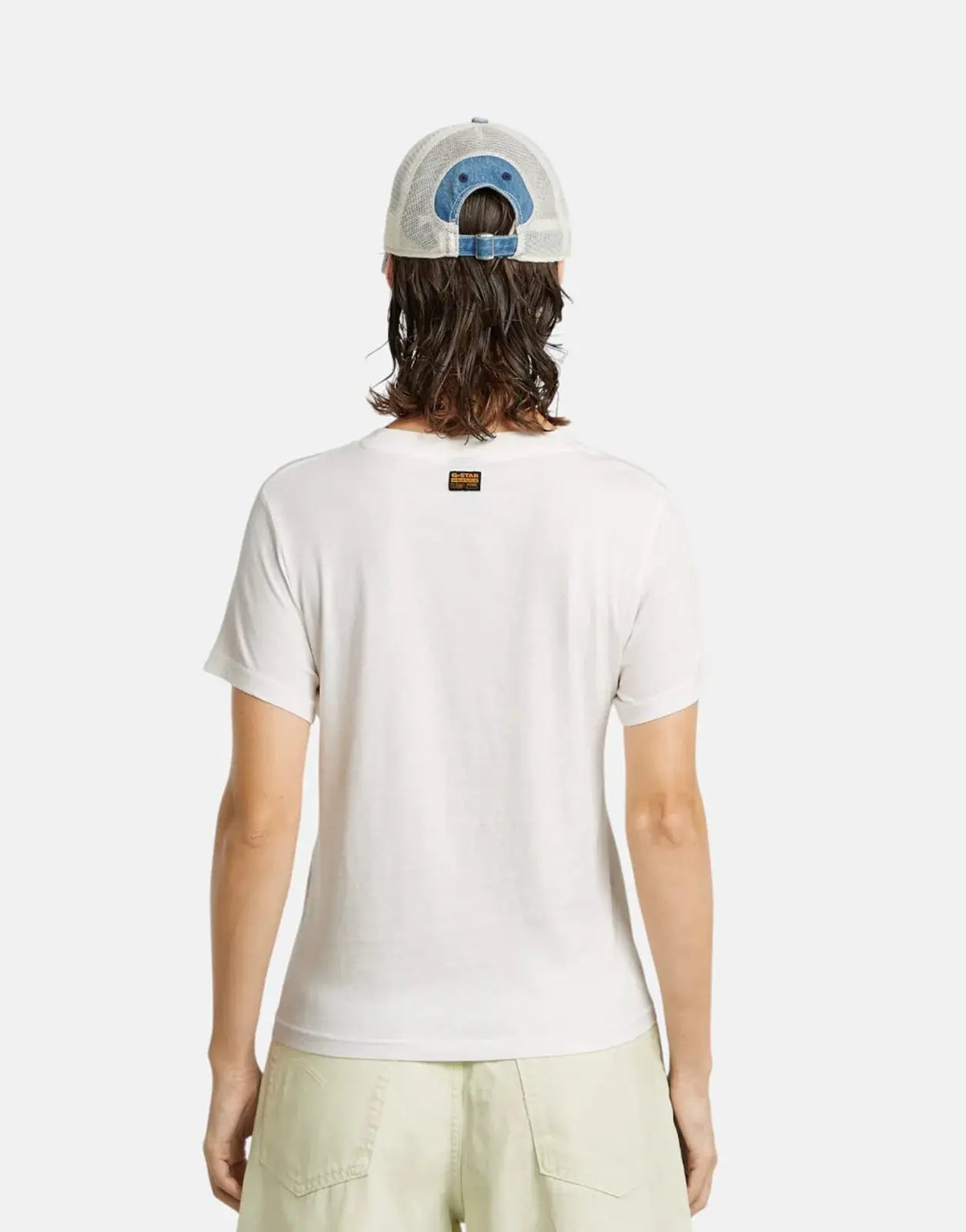 G-Star RAW Adjustable Slim T-Shirt White
